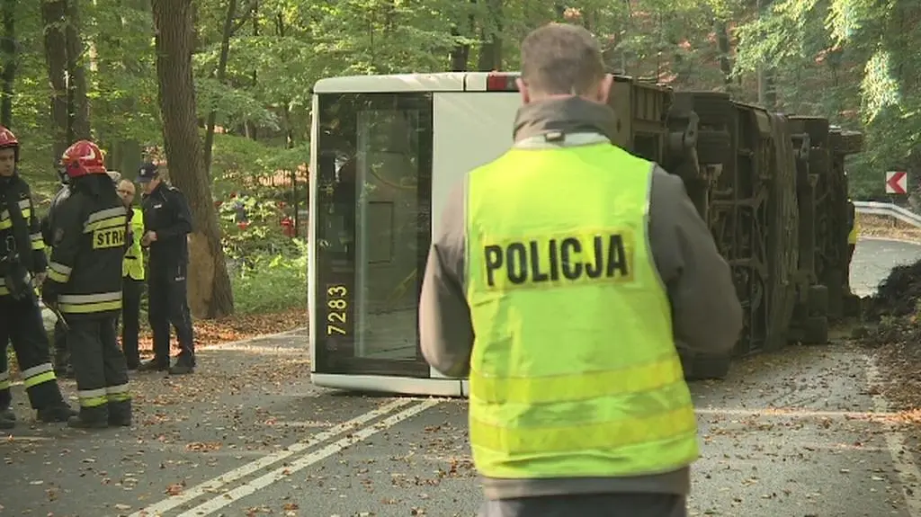 Wypadek autobusu