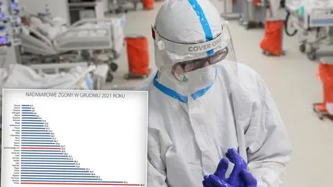 Nadmiarowe zgony w Europie: Polska w grudniu niechlubnym liderem