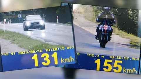 Pędzili w obszarze zabudowanym, słono zapłacą, stracili też prawa jazdy 