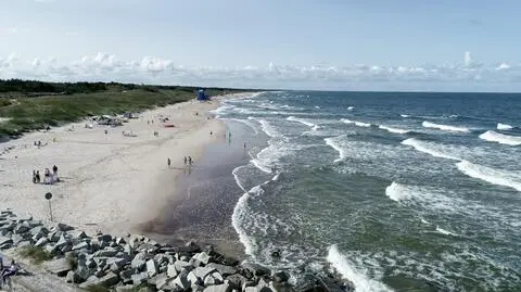 Plaża w Darłówku