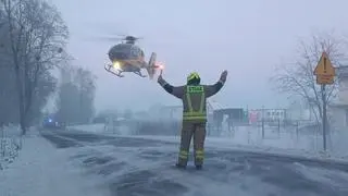 Wypadek z udziałem busa