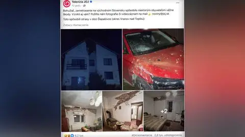 Trzęsienie ziemi na Słowacji
