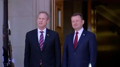 P.o. sekretarza obrony USA Shanahan przyjął w Pentagonie ministra Błaszczaka