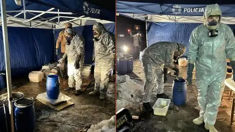 Zlikwidowali laboratorium narkotykowe. Było tam ponad 200 kilogramów nielegalnych substancji