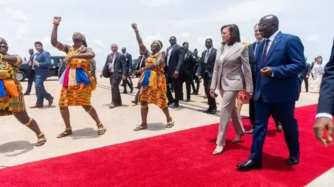 Kamala Harris obiecuje miliard dolarów pomocy od USA dla kobiet w Afryce