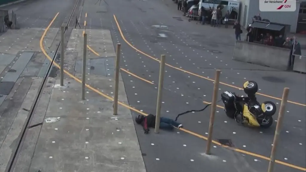 Crash test na quadzie