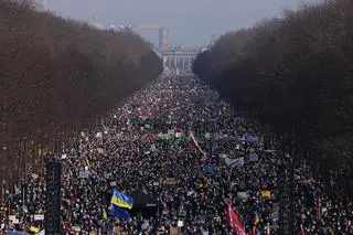 Manifestacja w Berlinie