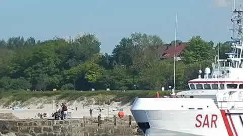 Akcja ratunkowa w Ustce