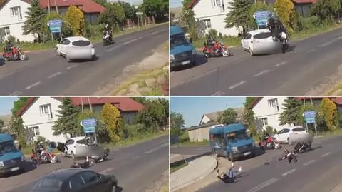 Policja pokazała nagranie, na którym widać moment zdarzenia