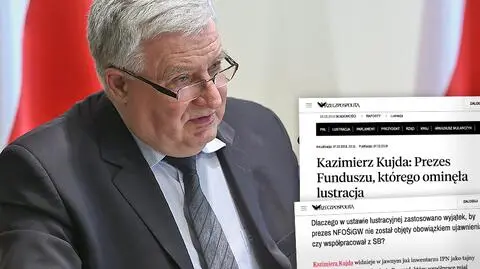 Kujda: nie podjąłem z SB współpracy która by komuś szkodziła