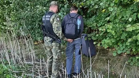 Rosjanin chciał przejść przez zieloną granicę do Rosji