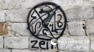 "Satanistyczna pieczęć", zdjęcie opublikowane przez rosyjską agencję RIA Nowosti