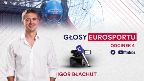 Pora na drugiego z duetu. Igor Błachut to nie tylko głos, ale i nogi Eurosportu