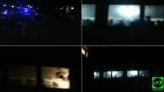 Panika w tłumie na imprezie studenckiej