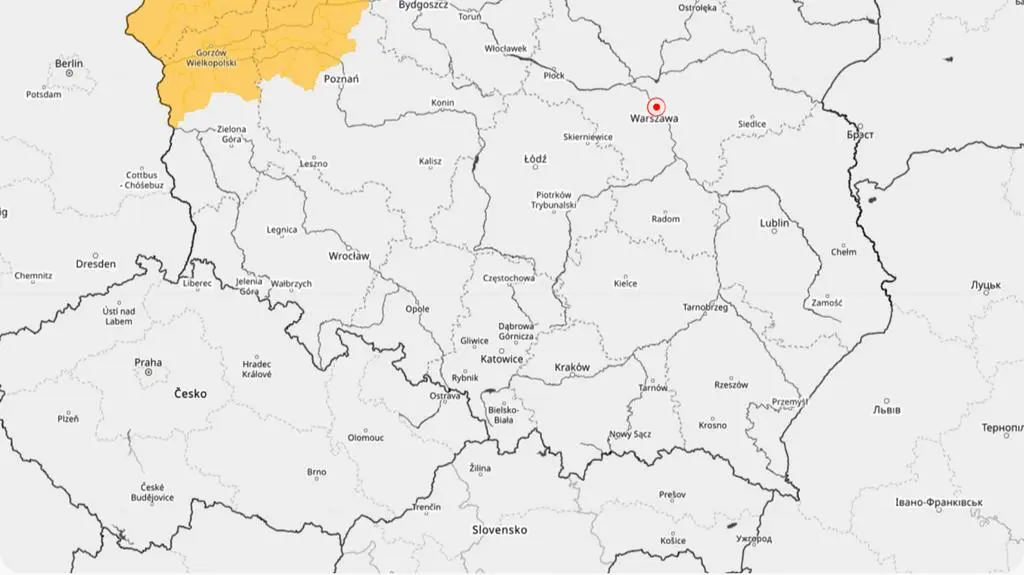 Ostrzeżenia IMGW 