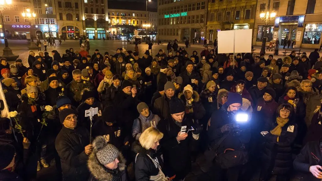 Wrocław solidarny z Frasyniukiem