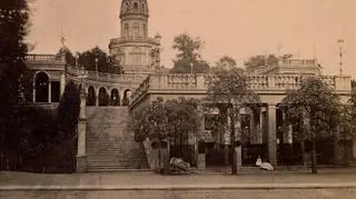 1880 - Wzgórze Partyzantów widziane od ulicy Teatralnej