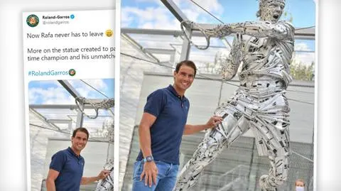 Nadal na zawsze w Paryżu. Na kortach imienia Rolanda Garrosa stanął jego pomnik