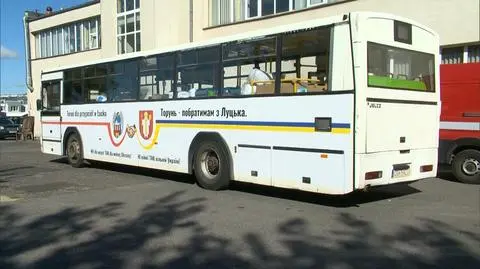 Pięć autobusów miejskich z darami trafi do Ukrainy. "Możemy coś zrobić dla naszych przyjaciół"