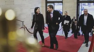 Annalena Baerbock, szefowa MSZ Niemiec i Radosław Sikorski, szef polskiego MSZ w Berlinie, 30 stycznia 2024 roku 