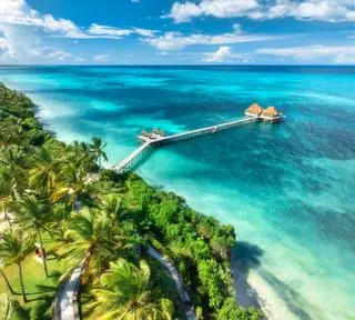 Zanzibar jest archipelagiem ponad 50 wysp i wysepek