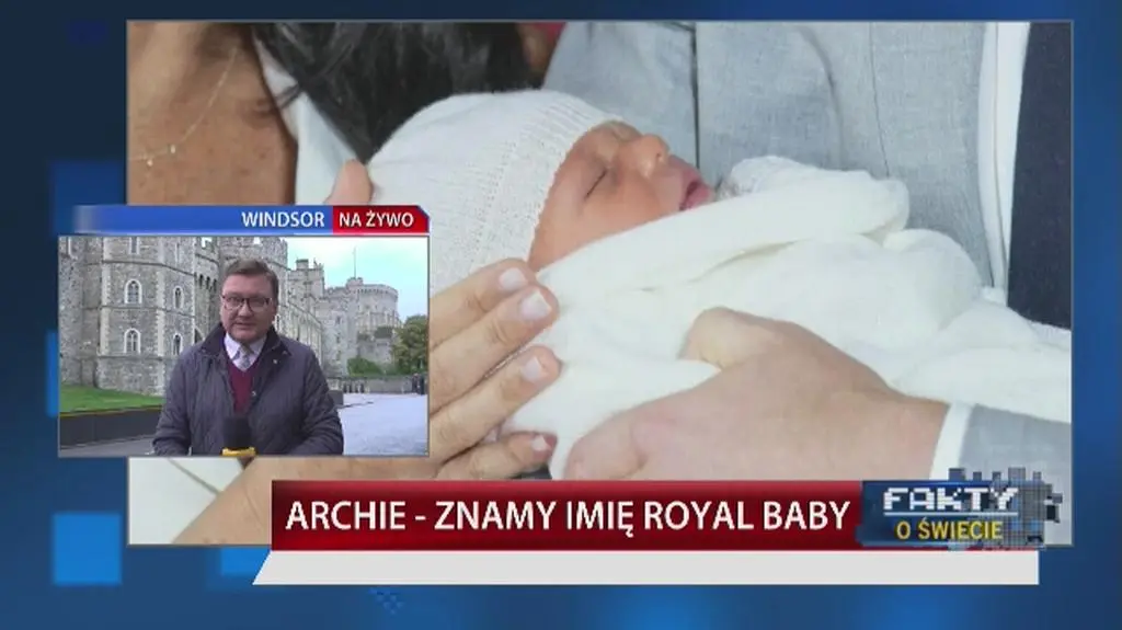 Imię syna książęcej pary na giełdzie