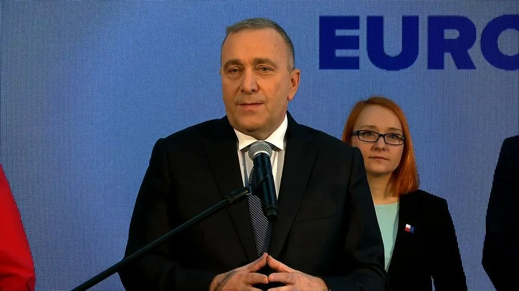 Grzegorz Schetyna o powstaniu Koalicji Europejskiej