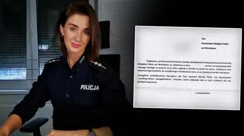 Aspirant Renata Piech nawiązała z chłopcem kontakt telefoniczny i ustaliła jego lokalizację 