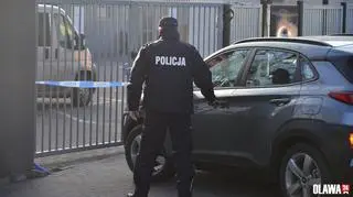 Na miejscu przez wiele godzin pracowali policjanci