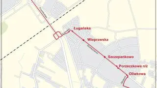 Schemat linii 54