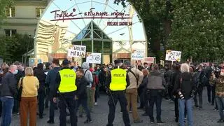 Protest pod Trójką