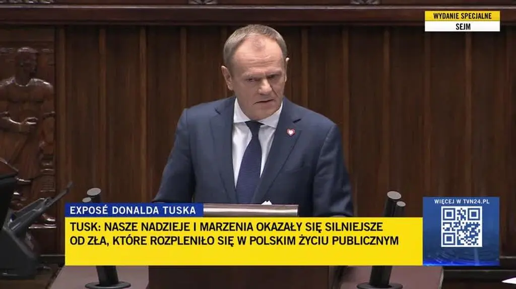 Tusk czyta "Manifest zwykłego, szarego człowieka"