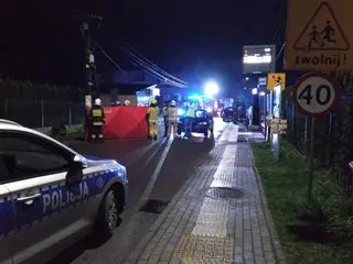 Potrącenie na przejściu dla pieszych