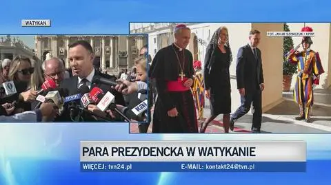 Prezydent z papieżem o przyszłości Unii Europejskiej