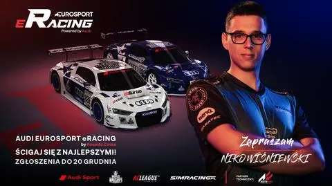Zgłoś się do Audi Eurosport eRacing i pojedź na żywo w telewizji