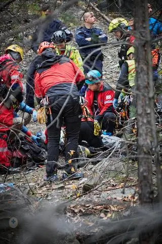 Akcja ratunkowa GOPR-owców pod Krosnem