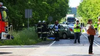 Droga była zablokowana przez kilka godzin 