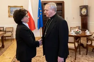 Marszałek Sejmu podziękowała nuncjuszowi apostolskiemu w Polsce za siedmioletnią służbę dyplomatyczną