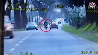 Niebezpiecznie wypradzał samochody 