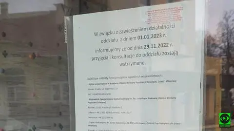 Kliniczny oddział psychiatrii dzieci i młodzieży w Łańcucie zapowiada zawieszenie działalności