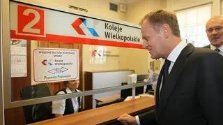 Na Dworcu Głównym w Poznaniu
