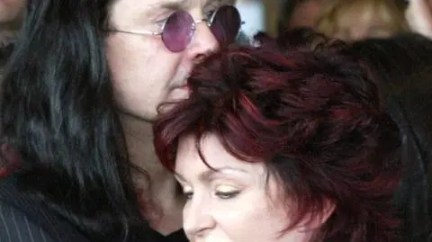 Ozzy Osbourne z żoną Sharon