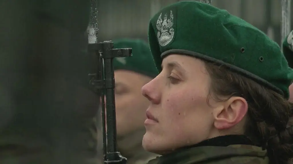 Ładniejsza strona Batalionu Reprezentacyjnego Wojska Polskiego