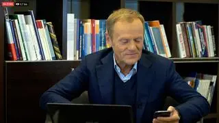 Donald Tusk odczytał wiadomość od swojej teściowej