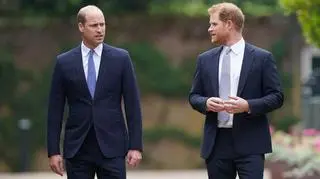 William i Harry na zdjęciu archiwalnym