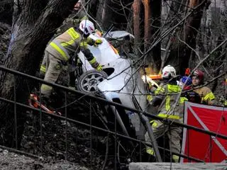 Poważny wypadek w Zielonce 