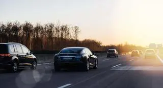 Samochód marki Tesla