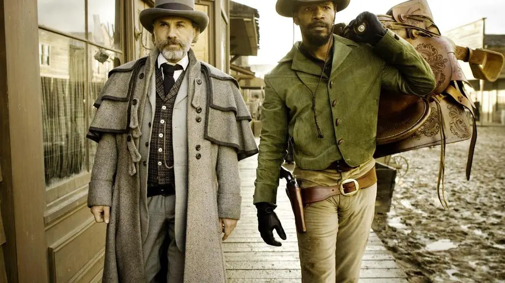Christoph Waltz i Jamie Foxx