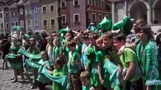 Kibice chętnie robili sobie zdjęcia