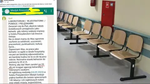 Pielęgniarka jak kelnerka? Dyrektor kusił pieniędzmi i "mężem lekarzem", teraz przeprasza